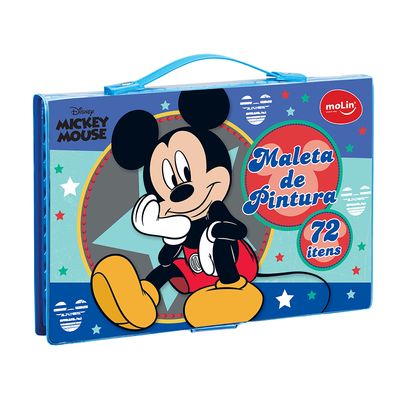 Maleta de Pintura Molin Disney Mickey com 72 Peças