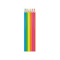 Lápis de Cor Maped Color Peps Fluo com 6 Cores