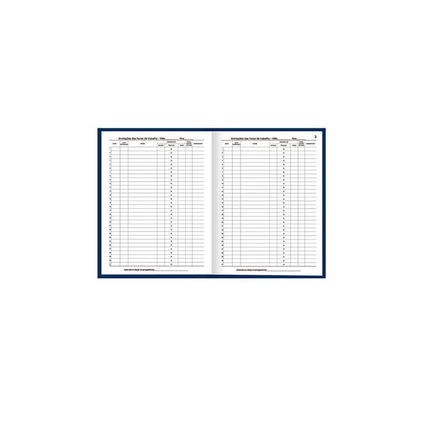 Livro de Ponto Tilibra Capa Dura Pequeno com 160 Folhas 153x216mm Livro de Ponto Tilibra Capa Dura Pequeno com 160 Folhas 153x216mm