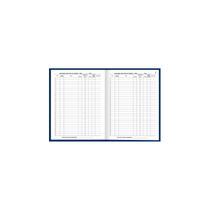 Livro de Ponto Tilibra Capa Dura Pequeno com 160 Folhas 153x216mm