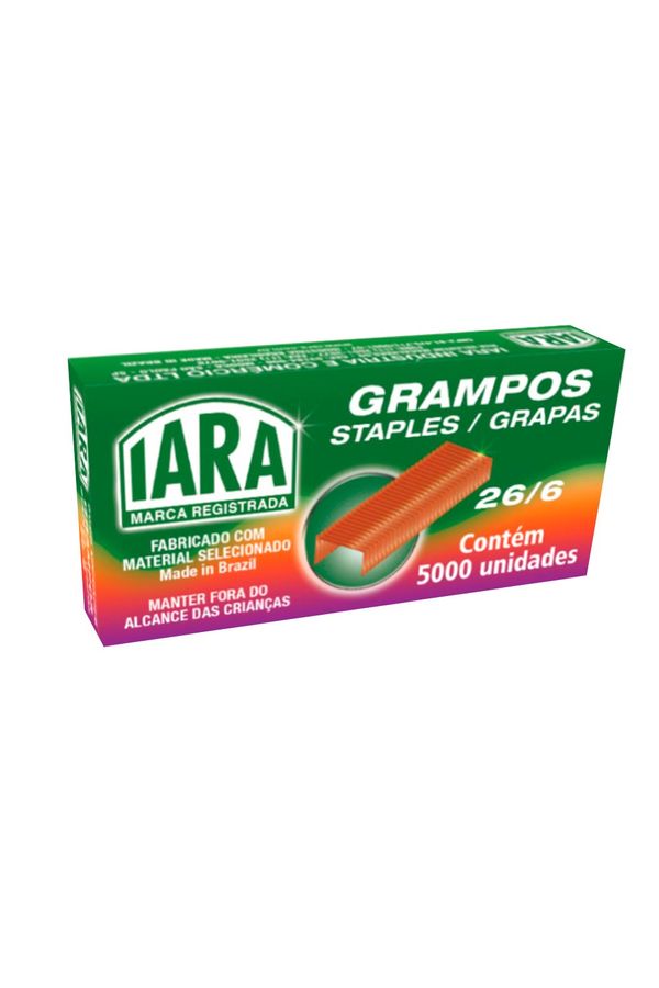 Grampo Iara Nº26/06 com 5000 Unidades