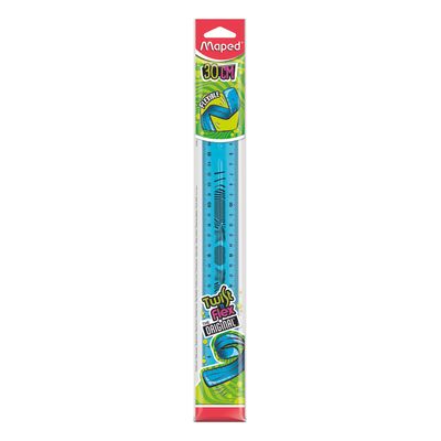 Régua Maped Flexível Twist 30cm Cores Diversas - Item Sortido