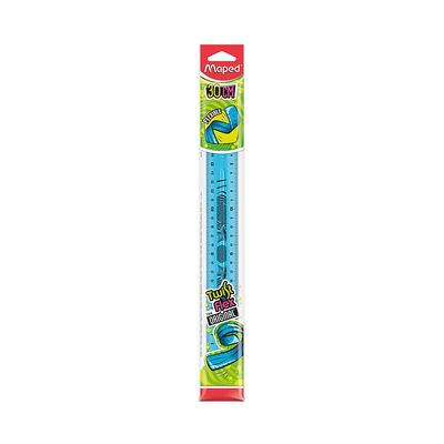 Régua Maped Flexível Twist 30cm Cores Diversas - Item Sortido
