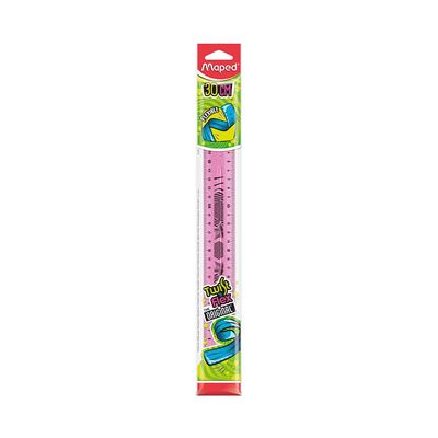 Régua Maped Flexível Twist 30cm Cores Diversas - Item Sortido