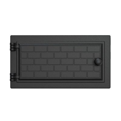 Porta de Forno a Lenha em Ferro Fundido Tijolinho 33x15cm