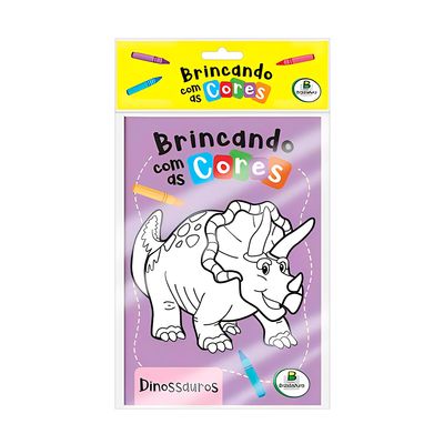 Livro Infantil Todolivro Brincar e Colorir Animais