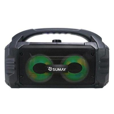 Caixa De Som Portátil Sumay Sunbox 50w Preta