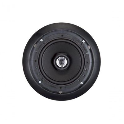 Arandela Redonda Fiamon 6" Coaxial Preta