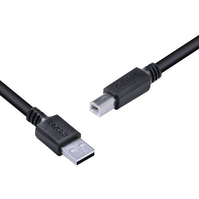 Cabo Usb 2.0 A Macho × Usb B Macho 2m