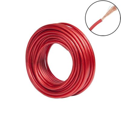 Cabo Potência Technoise Cobre Vermelho 16mm 25m