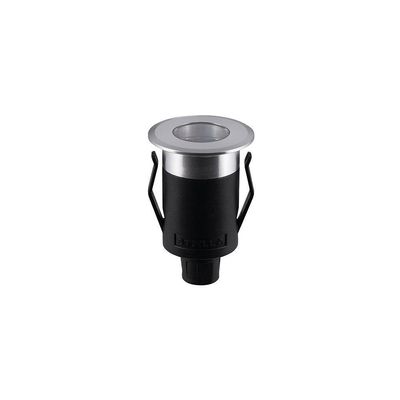 Balizador De Solo Led Stella Way Up Recuado 1w Bivolt Alumínio - 3000k - Luz Amarela
