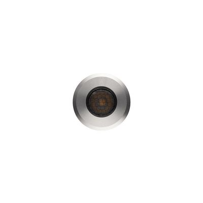 Balizador De Solo Led Stella Way Up Recuado 1w Bivolt Alumínio - 3000k - Luz Amarela