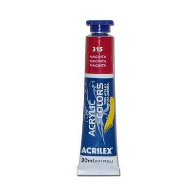 Tinta Acrílica Acrylic Colors 20ml Magenta