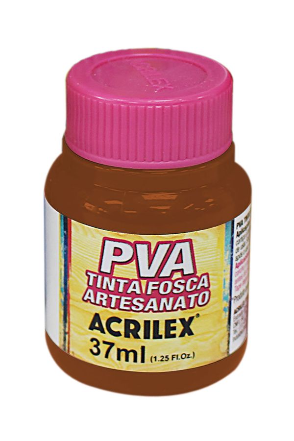 Tinta Pva Fosca para Artesanato 37ml Marrom