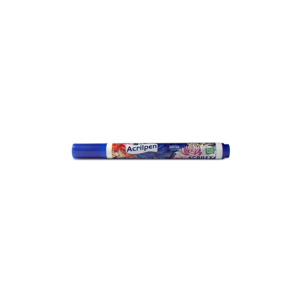 Caneta para Tecido Acrilpen Azul Turquesa