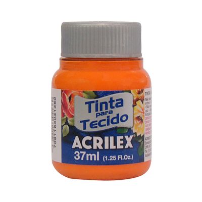 Tinta para Tecido 37ml Laranja