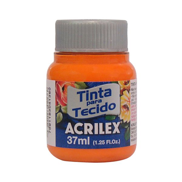 Tinta para Tecido 37ml Laranja