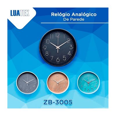 Relógio de Parede [Salmão]