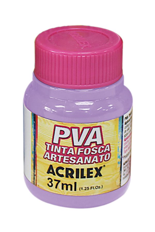 Tinta Pva Fosca para Artesanato 37ml Lilás