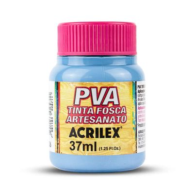 Tinta Pva Fosca para Artesanato 37ml Azul Inverno