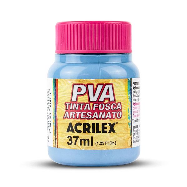 Tinta Pva Fosca para Artesanato 37ml Azul Inverno