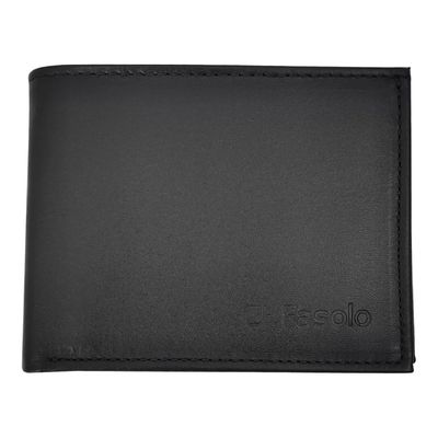 CARTEIRA MASCULINA COURO SLIM PEQUENA FASOLO K656 PRETA Cor:Preto;Tamanho:Único;Gênero:Homem