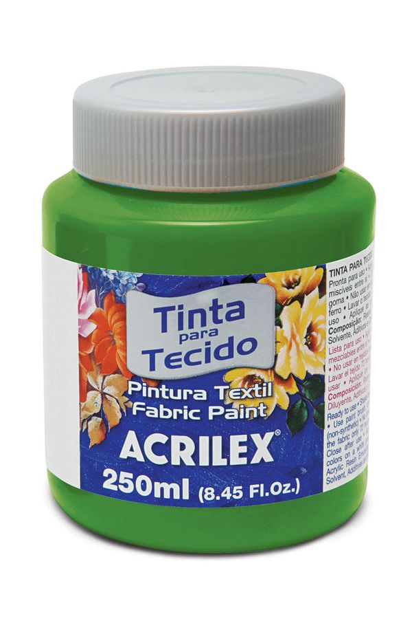 Tinta para Tecido 250ml Verde Musgo