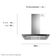 Coifa de Parede Electrolux 90cm Inox Experience com Inteligência Artificial e Alto Poder Sucção (CE9TF) 127V