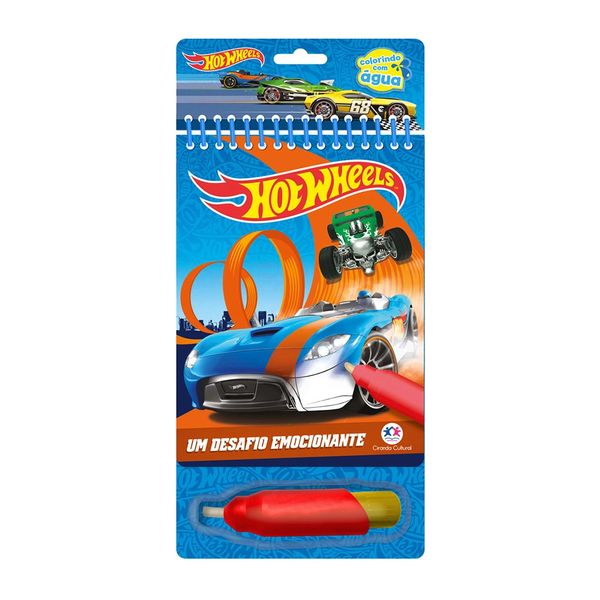 Livro Aquabook Ciranda Cultural Hot Wheels Um Desafio Emocionante