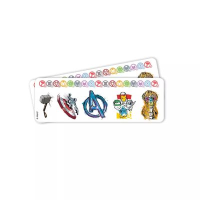 Livro Infantil Culturama Explorando Aventuras Os Vingadores com Tatuagens