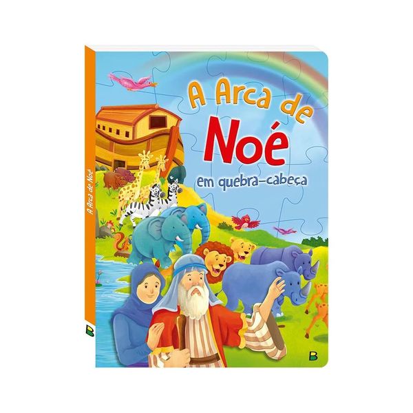 Livro Infantil Todo Livro Histórias Aventuras Bíblicas Arca de Noé