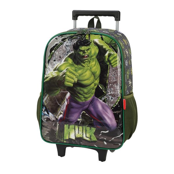 Mochila com Rodas Hulk LC39572AG-VD Luxcel