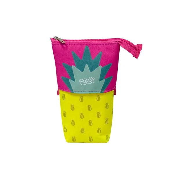 Estojo Teen Dac Style Retrátil Decorado Hello