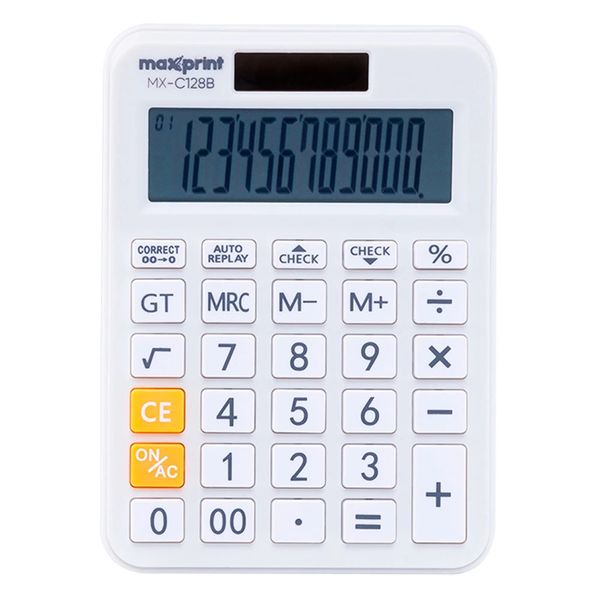 Calculadora de Mesa Maxprint MX-C128B Calculadora de Mesa Maxprint MX-C128B