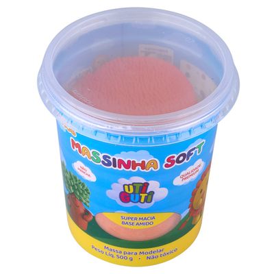 Massa De Modelar Soft Utiguti 500g Laranja Fila Canson