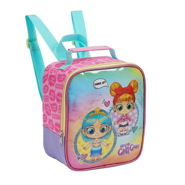 Lancheira Infantil Seanite Hey Glitt Girl - Item Sortido