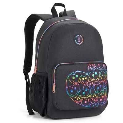 Mochila Corações Degrade 18" Sortido MJ42240 Seanite