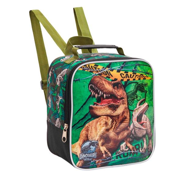 Lancheira Infantil Dino LA42121 Seanite Lancheira Infantil Dino LA42121 Seanite