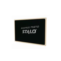 Quadro Negro Stalo com Moldura de Madeira Neo 40x60cm