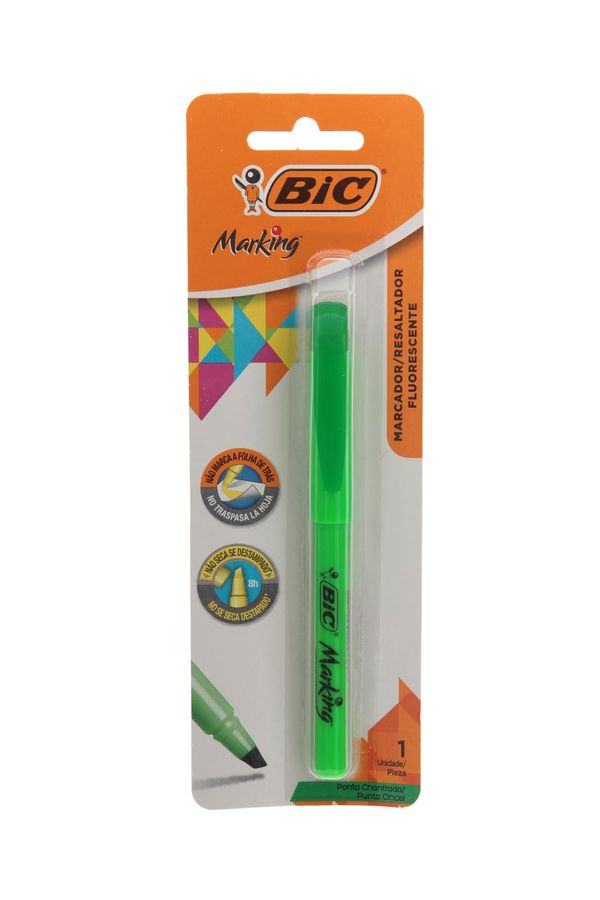 Marcador de Texto Bic Liner Verde