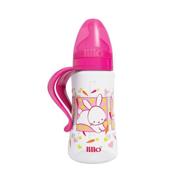 Mamadeira Lillo Design Fashion Rosa 300ml