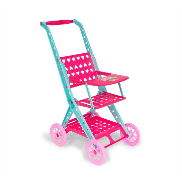 Carrinho de Boneca Cardoso Passeio do Bebê Dobrável Carrinho de Boneca Cardoso Passeio do Bebê Dobrável