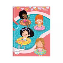 Caderno Quadriculado Tilibra 1x1cm Brochura Capa Dura Sapeca 40 Folhas Capas Diversas - Item Sortido
