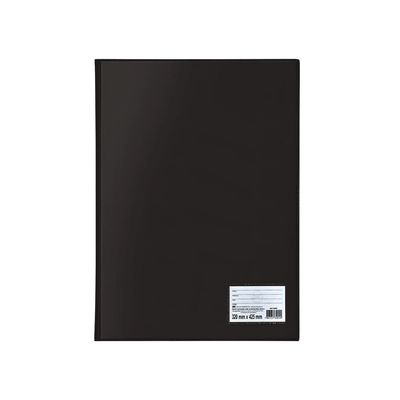 Pasta Catálogo Dac A3 Capa Preta Visor com 04 Colchetes, 30 Envelopes Plásticos Transparentes Médios