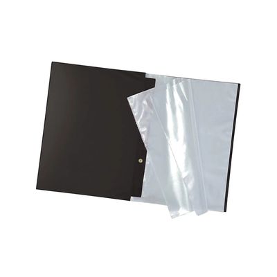 Pasta Catálogo Dac A3 Capa Preta Visor com 04 Colchetes, 30 Envelopes Plásticos Transparentes Médios