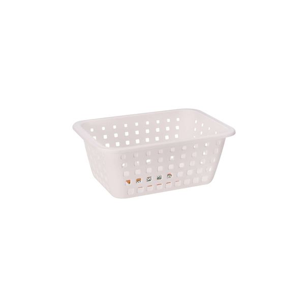 Cesto Organizador Ordene em Plástico Branco 5,2L