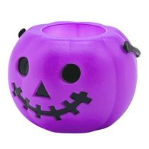 Balde Halloween Abóbora 7x6cm Playfun CV255303