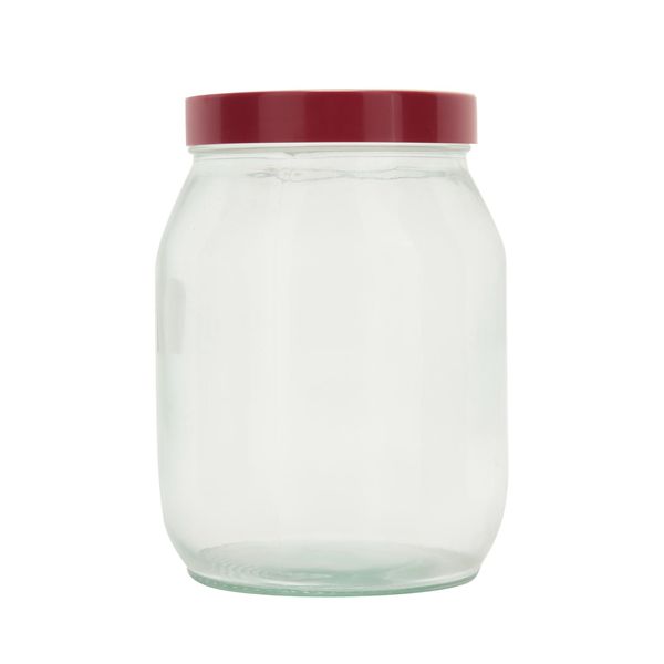 Pote Invicta em Vidro com Tampa 1,3L - Sortido