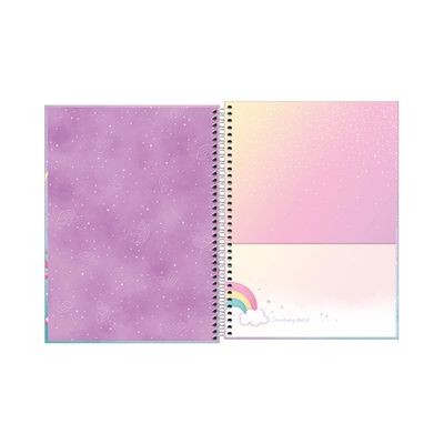 Caderno Universitário Tilibra Espiral Capa Dura Blink 1 Matéria Capas Diversas - Item Sortido