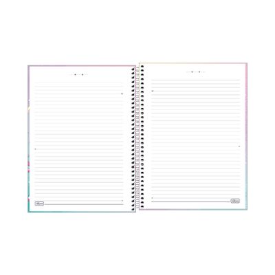 Caderno Universitário Tilibra Espiral Capa Dura Blink 1 Matéria Capas Diversas - Item Sortido